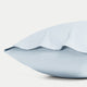 Kids Pillowcase Egyptian Cotton Percale 400TC Pastel Blue - Petit Hôtel