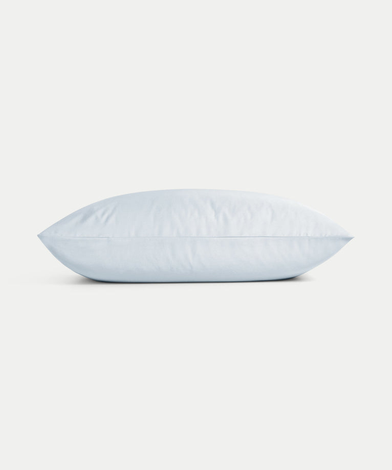Set of 2 Pillowcases Egyptian Cotton Sateen 400TC | Pastel Blue