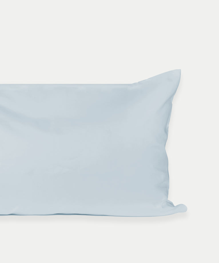 Pillowcase Egyptian Cotton Percale 400TC | Pastel Blue