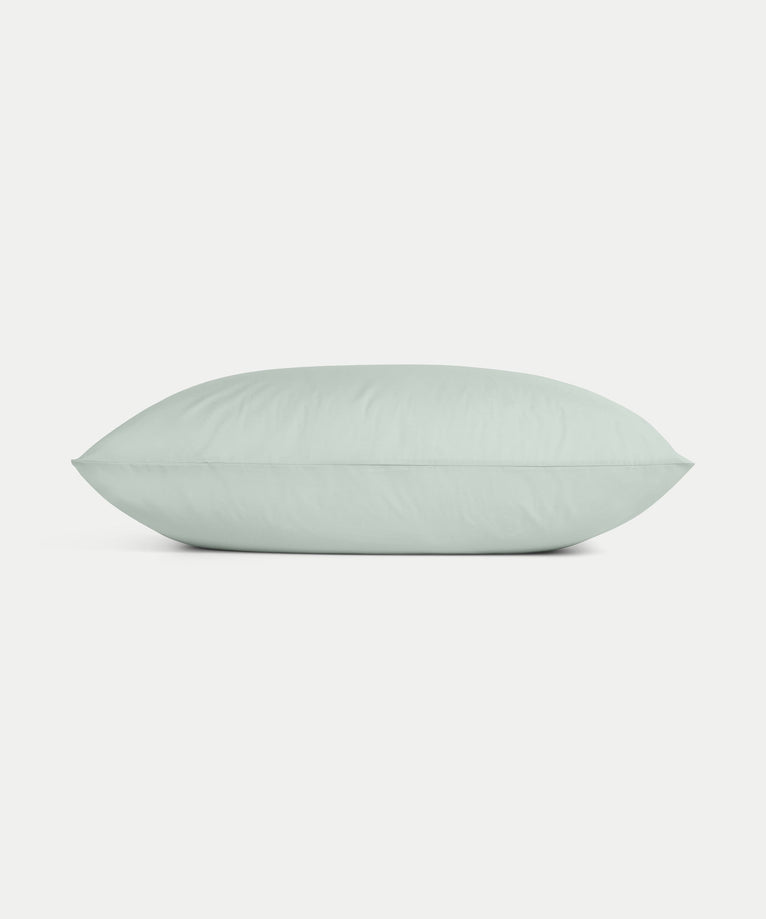 Kids Pillowcase Egyptian Cotton Percale 400TC Pastel Green - Petit Hôtel