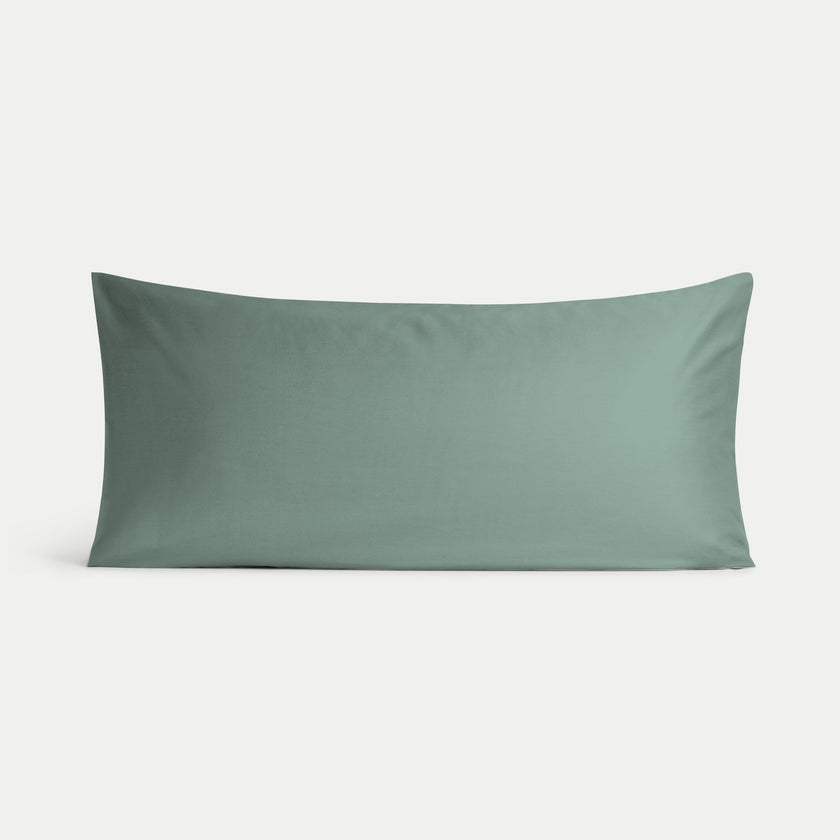 Kids Pillowcase Egyptian Cotton Sateen 400TC Sage Green - Petit Hôtel