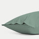 Kids Pillowcase Egyptian Cotton Sateen 400TC Sage Green - Petit Hôtel