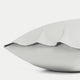 Kids Pillowcase Egyptian Cotton Percale 400TC Silver Grey - Petit Hôtel