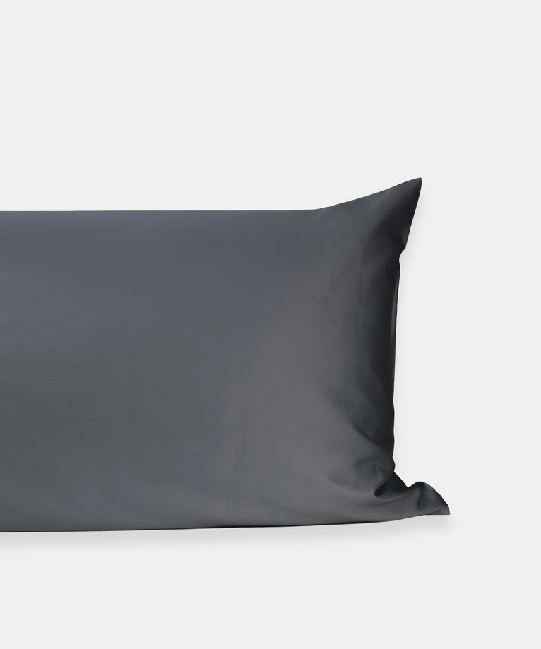 Pillowcase Egyptian Cotton Sateen 400TC | Stormy Grey