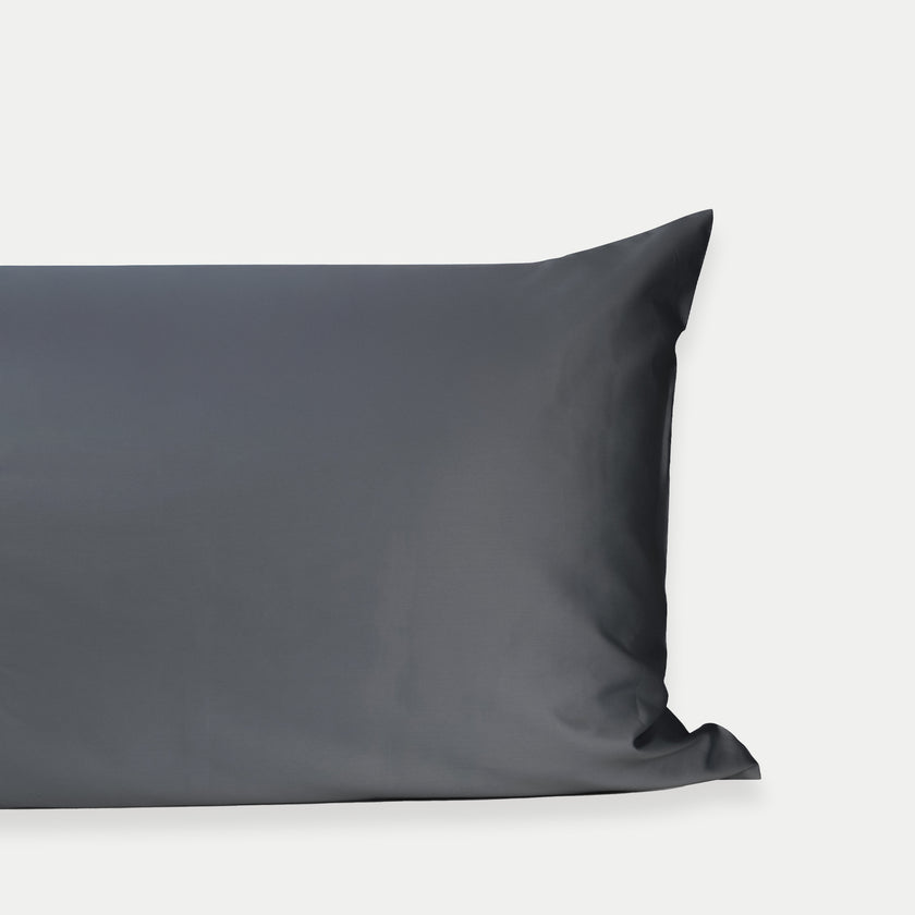 Pillowcase Egyptian Cotton Sateen 400TC | Stormy Grey