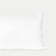 Set of 2 Pillowcases Egyptian Cotton Percale 400TC | White