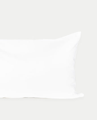 Set of 2 Pillowcases Egyptian Cotton Sateen 400TC | White
