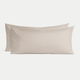 Set of 2 Pillowcases Egyptian Cotton Percale 400TC | Latte