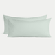 Set van 2 Kussenslopen Egyptisch katoen 400TC Percal | Pastel Green