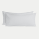 Set of 2 Pillowcases Egyptian Cotton Percale 400TC | Silver Grey