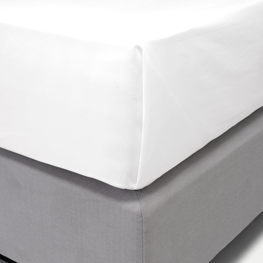Egyptian Cotton Flat Sheet 400TC Percale 400TC | White
