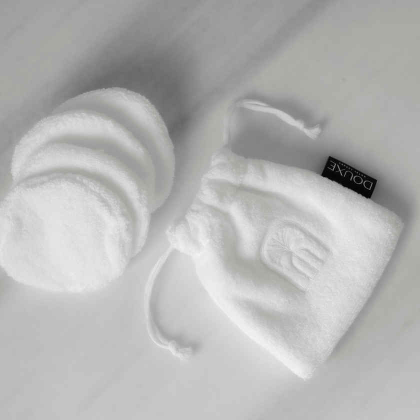 Reusable make-up remover pads | White