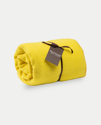 Pulitzer Plaid Yellow 135x230 cm - Hotel Pulitzer Amsterdam