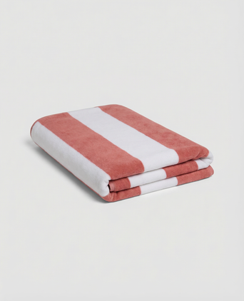 DOUXE Hotel Beach Towel Faded Coral 100x180 cm