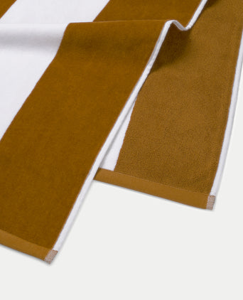DOUXE Hotel Beach Towel Mustard 100x180 cm