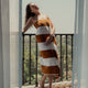 DOUXE Hotel Beach Towel Mustard 100x180 cm