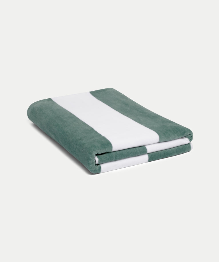 DOUXE Hotel Beach Towel Sage Green 100x180 cm