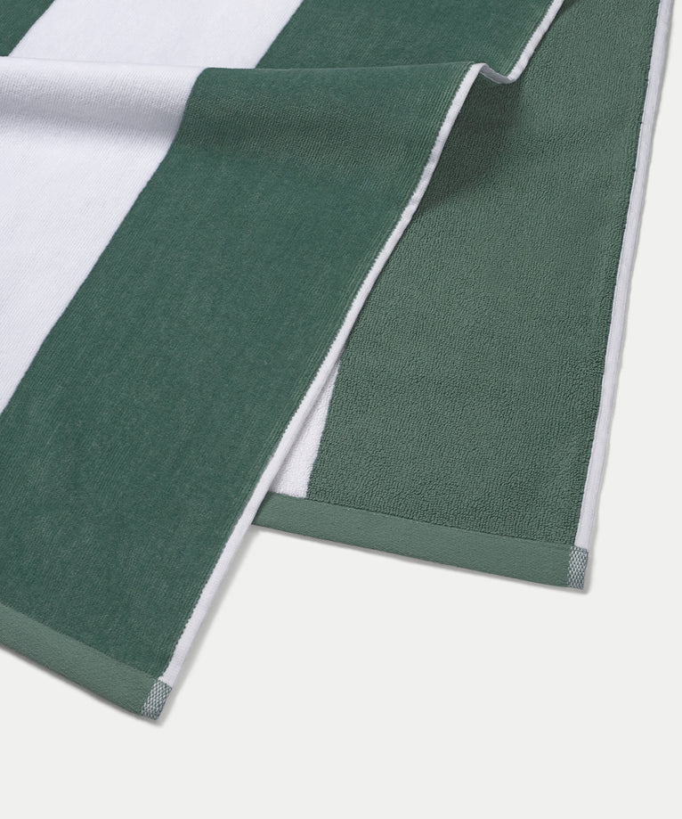 DOUXE Hotel Beach Towel Sage Green 100x180 cm