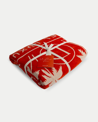 Hotel beach towel Tremezzo Orange