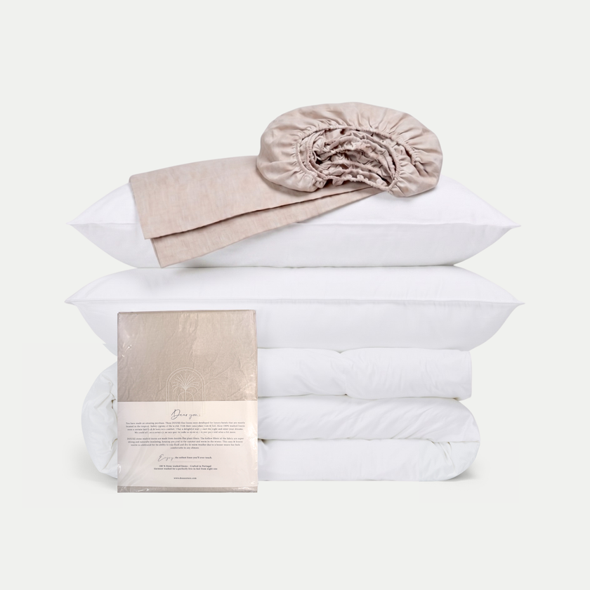 Summer Suite Linen Bedding Set