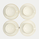 Tokyo Design Studio – Nippon White Gold Rim Star Lines Cup & Saucer Set (8-piece)