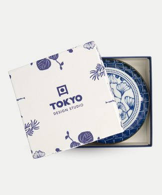 Tokyo Design Studio – Flora Japonica Plate Set (4-piece)