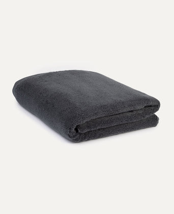 Towel zero-twist cotton 100x150 cm | Anthracite