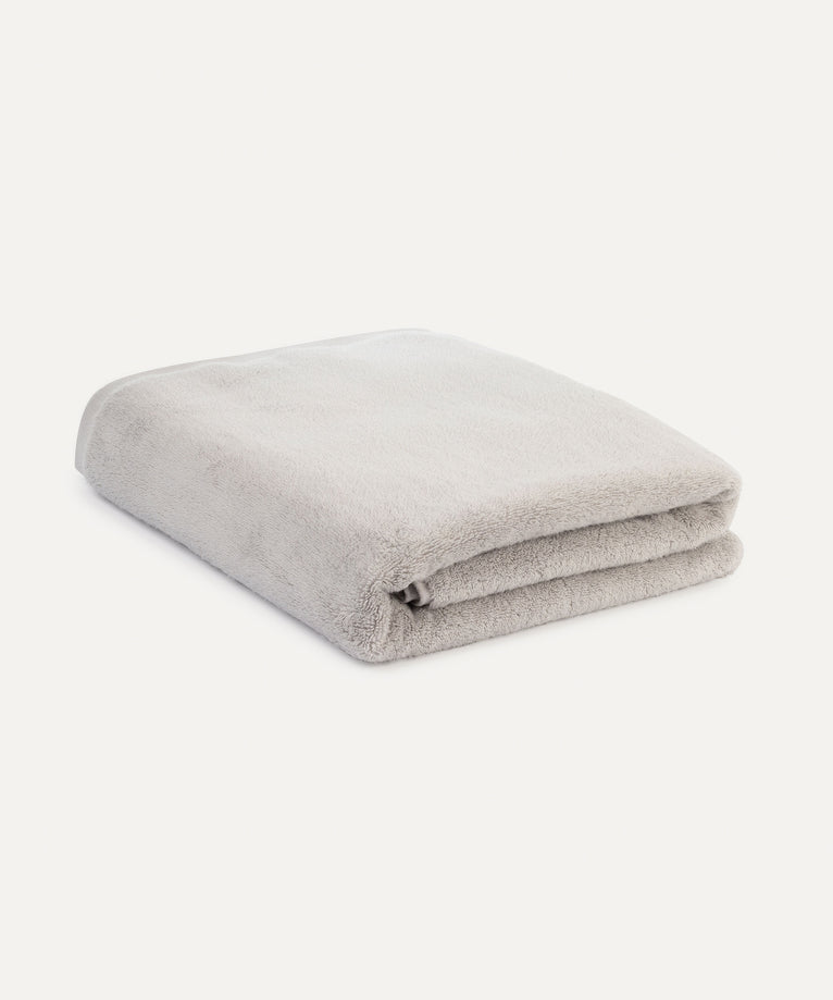 Towel zero-twist cotton 100x150 cm | Silver Grey