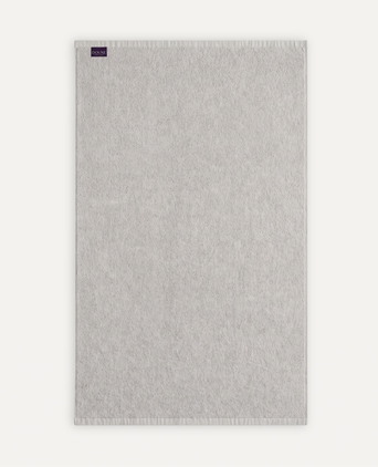 Towel zero-twist cotton 100x180 cm | Silver Grey