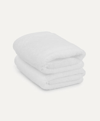 Guest towel zero-twist cotton 40x60 cm (2 pcs) | White