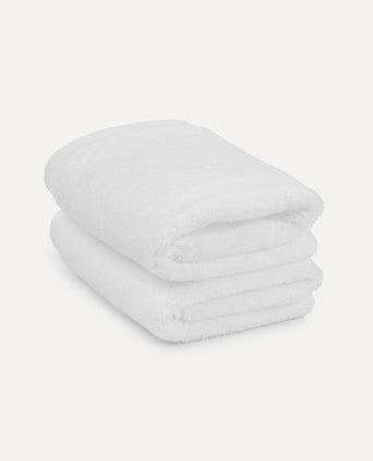 Guest towel zero-twist cotton40x60 cm (2 pcs) | White
