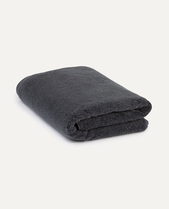 Towel zero-twist cotton 70x140 cm | Anthracite