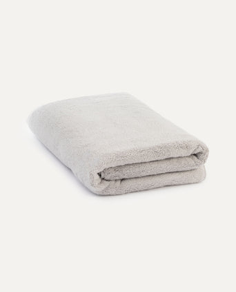 Towel zero-twist cotton 70x140 cm | Silver Grey