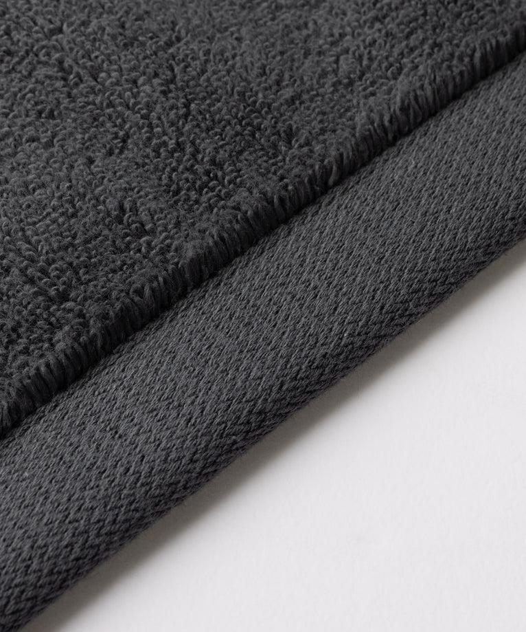 Guest towel zero-twist cotton 40x60 cm (2 pcs) | Anthracite