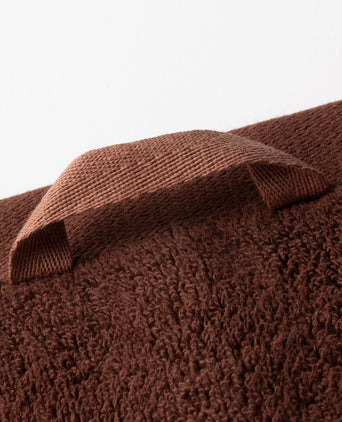 Towel zero-twist cotton 50x100 cm (2 pcs) | Chestnut