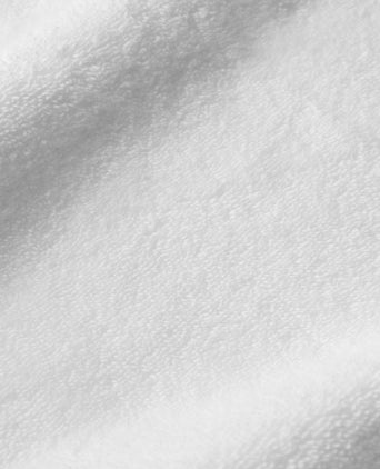 2x Zero-Twist Cotton Towels 70x140 cm | White