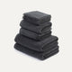 Towel set Deluxe (8 pcs) | Anthracite