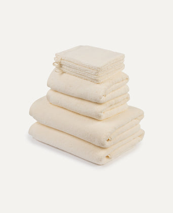 Towel set Deluxe (8 pcs) | Cream