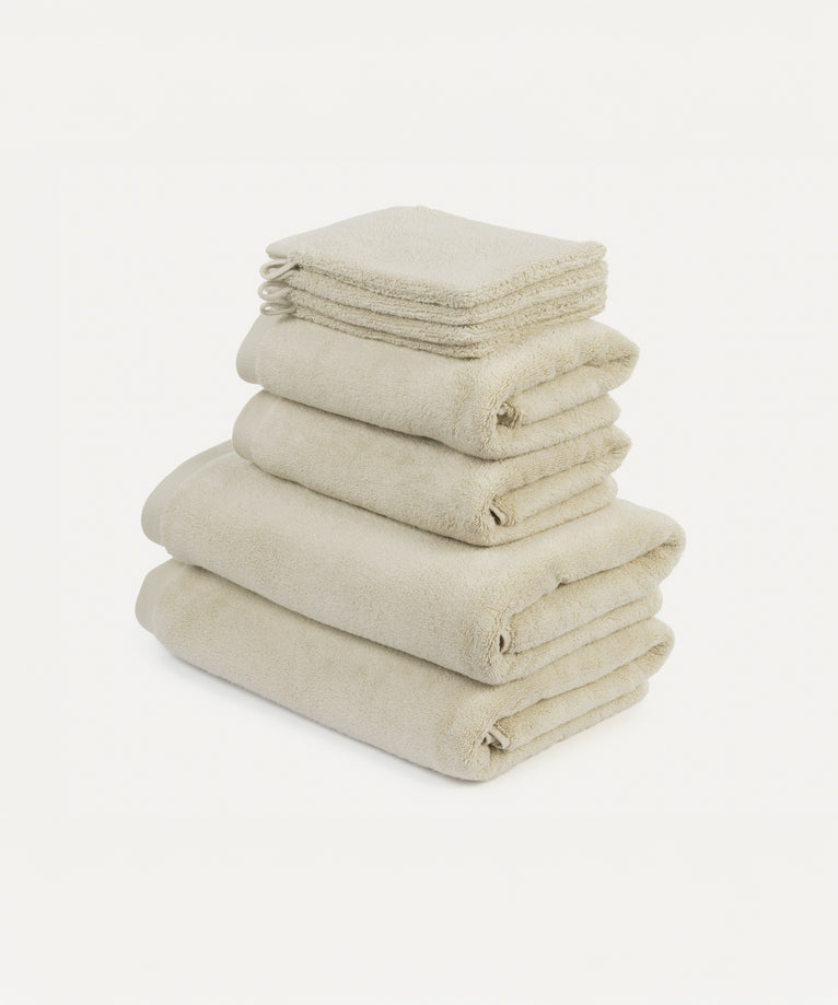 Towel set Deluxe (8 pcs) | Pebble Beach