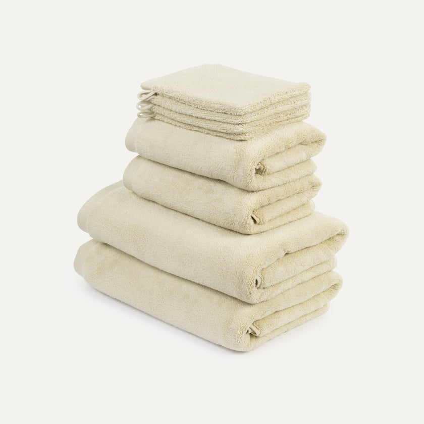 Towel set Deluxe (8 pcs) | Pebble Beach