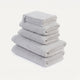 Towel set Deluxe (8 pcs) | Silver Grey