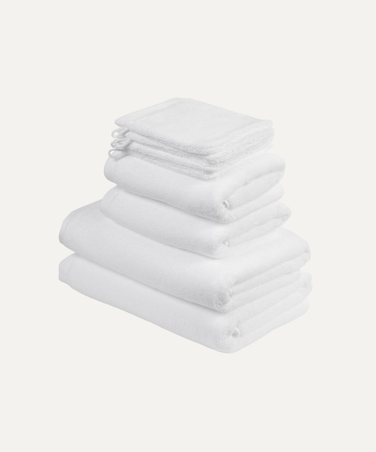 Towel set Deluxe (8 pcs) | White