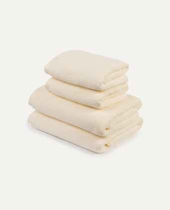 Towel set Essential (4 pcs) | Cream