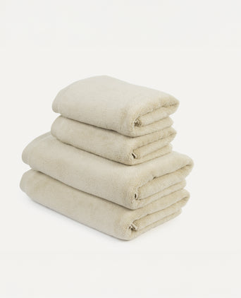 Towel set Essential (4 pcs) | Pebble Beach