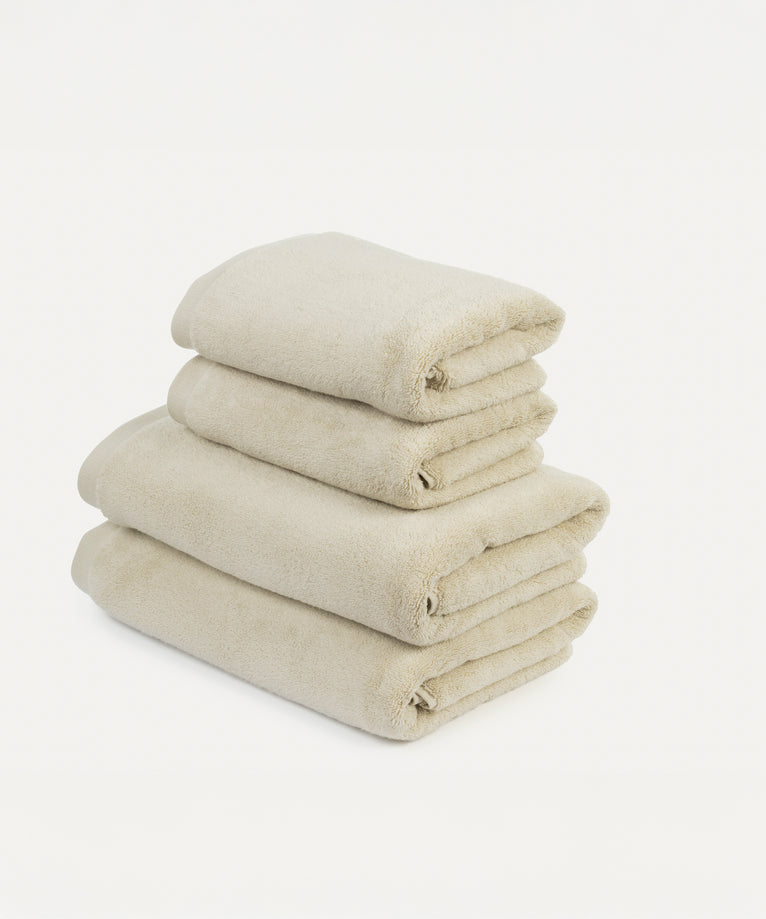 Towel set Essential (4 pcs) | Pebble Beach