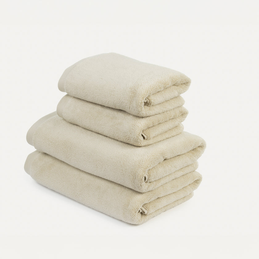 Towel set Essential (4 pcs) | Pebble Beach