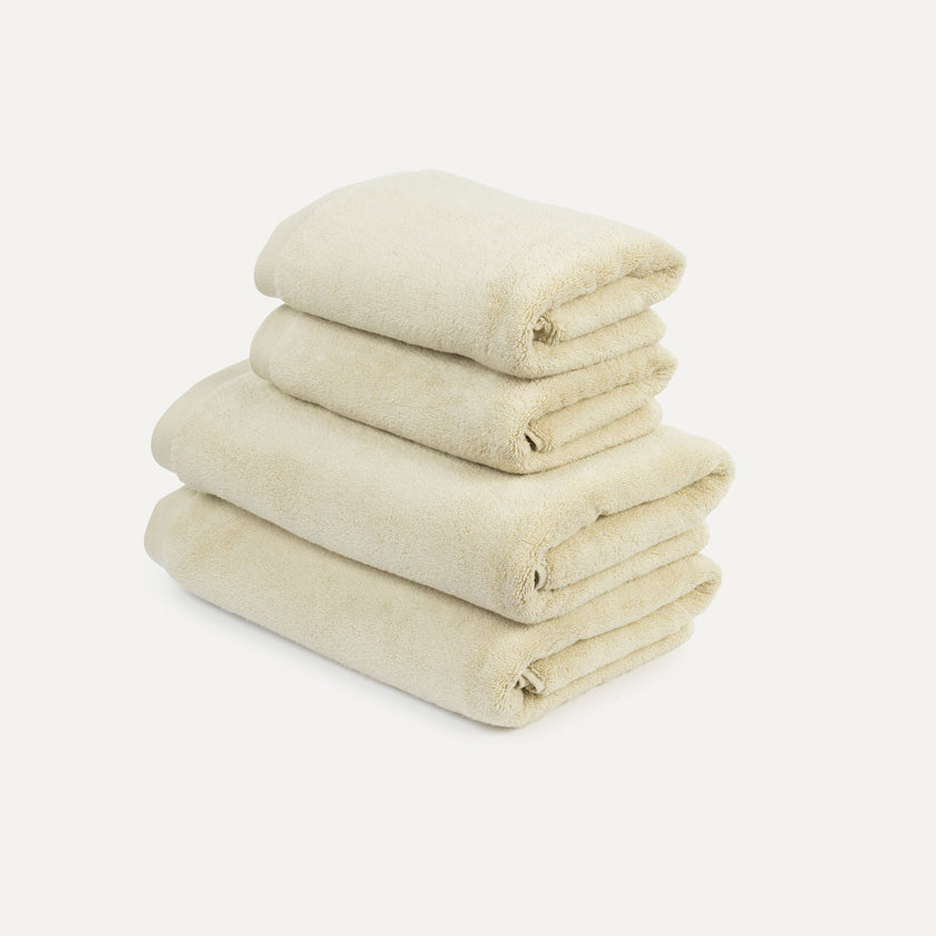 Towel set Essential (4 pcs) | Pebble Beach