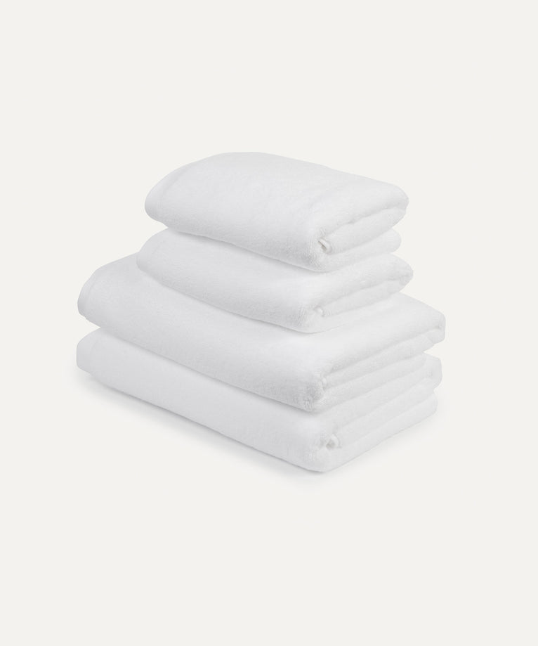 Towel set Essential (4 pcs) | White