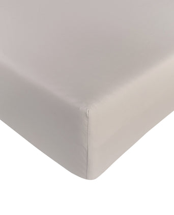 Fitted Sheet Egyptian Cotton Percal 400TC | Greige