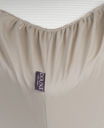 Fitted Sheet Egyptian Cotton Percal 400TC | Latte